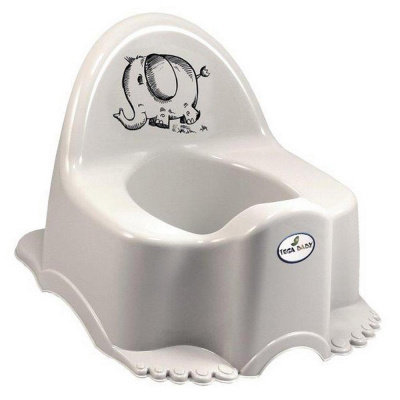 Горшок детский Eco Slon Слон Tega Baby SL-001-162 серый